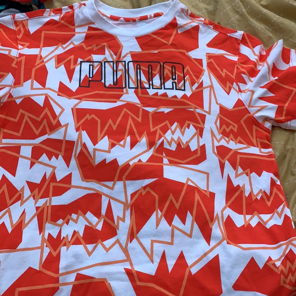 FINAL SALE!! NWOT BEST Puma Shirt !!! ONE OF A KIND!! L/XL ***PLUS FREEBIE! - Picture 10 of 13